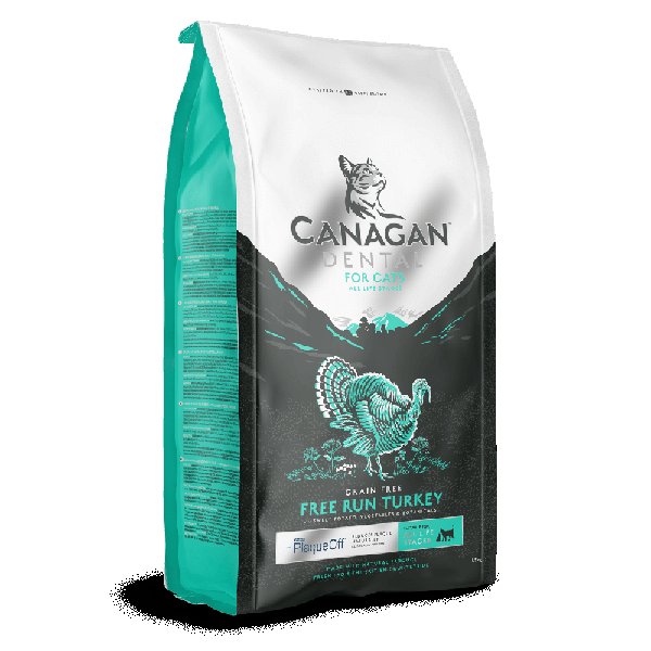 1.5公斤 Canagan 無穀物火雞全貓糧(健齒配方), 英國製造 (到期日: 12-2022)